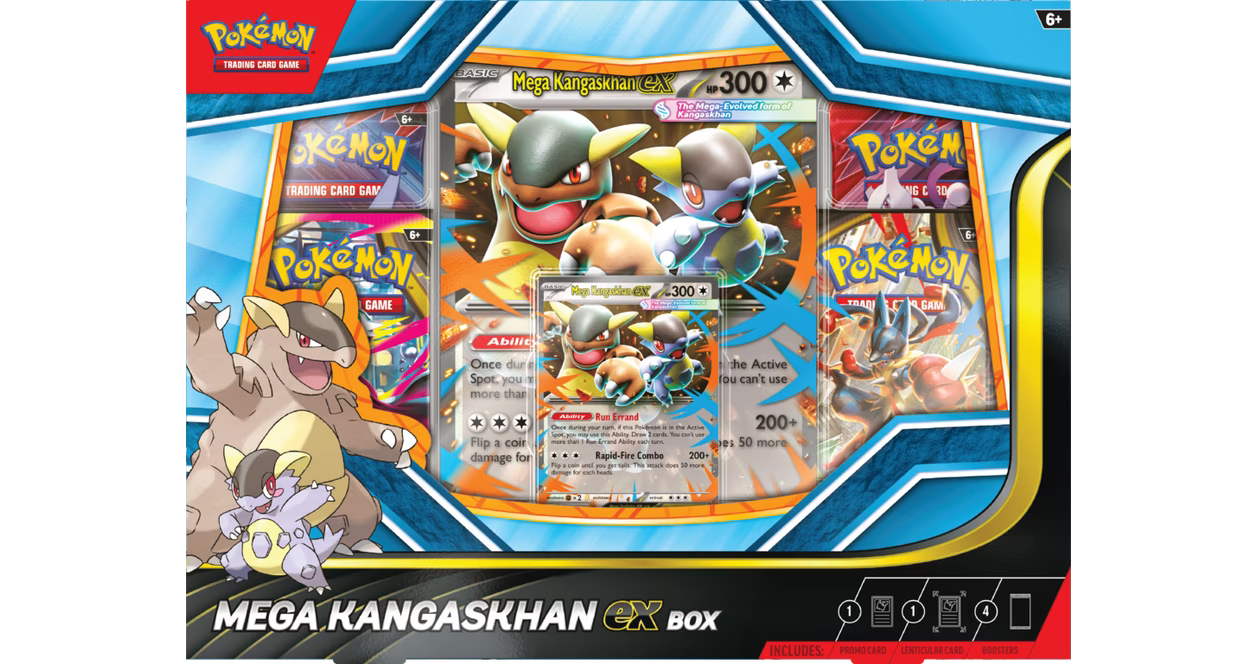 Pokemon Trading Card Game: Mega Kangaskhan ex Box