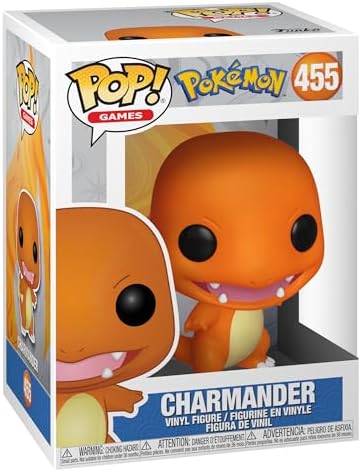 Funko Pop Games: Pokemon - Charmander Salameche Glumanda - Collectable Vinyl Figure - Gift Idea - Official Merchandise - Toys for Kids & Adults - Video Games Fans - Model Figure for Collectors