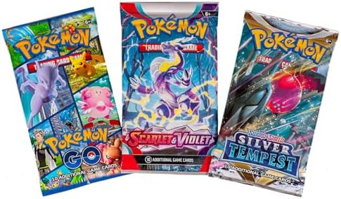 Pokemon TCG: 3 Booster Packs & 1 Random Foil | Includes 3 Blister Packs of Random Cards & 1 Individually Packed Holofoil Promo Card, 097712556710