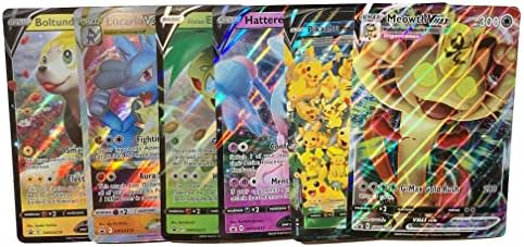 Pokemon - Random Jumbo Card Lot - x6 (Selection Varys) V - VMAX - VSTAR - V Union - EX