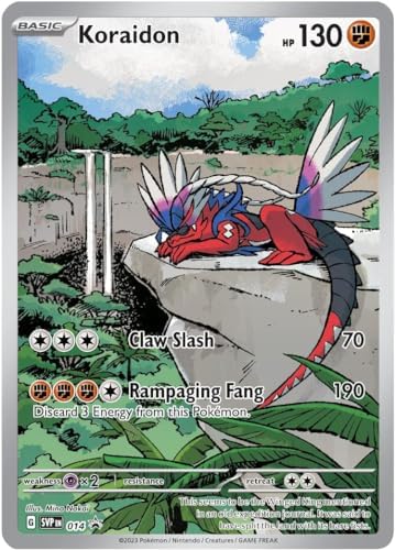 Pokémon TCG: Scarlet & Violet Elite Trainer Box (Miraidon Purple or Koraidon Red, Random Color)