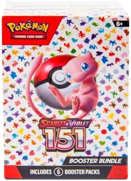 Pokemon TCG Scarlet & Violet 3.5 Pokemon 151 Booster Bundle