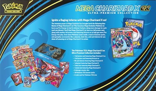 Pokémon TCG: Mega Charizard X ex Ultra-Premium Collection